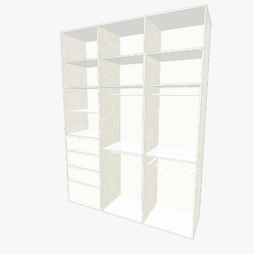 Встроенный шкаф для одежы