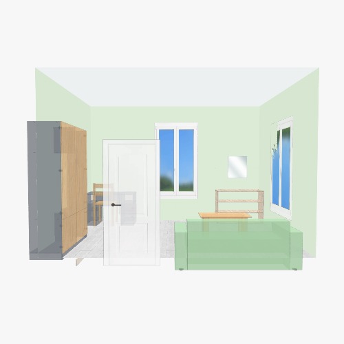 Зеленая комната2